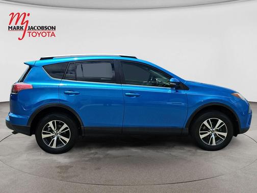 Electric Storm Blue 2017 Toyota RAV4 XLE