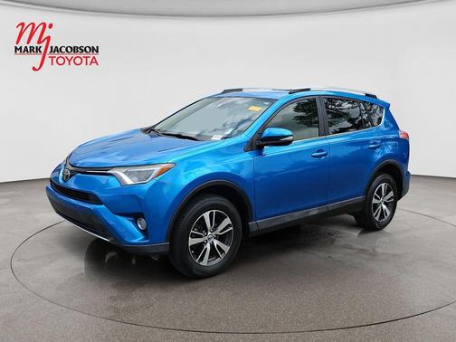 Electric Storm Blue 2017 Toyota RAV4 XLE