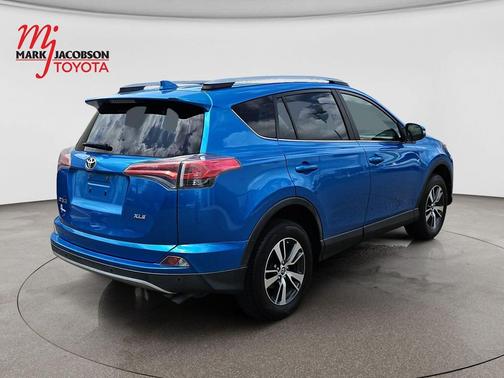 Electric Storm Blue 2017 Toyota RAV4 XLE
