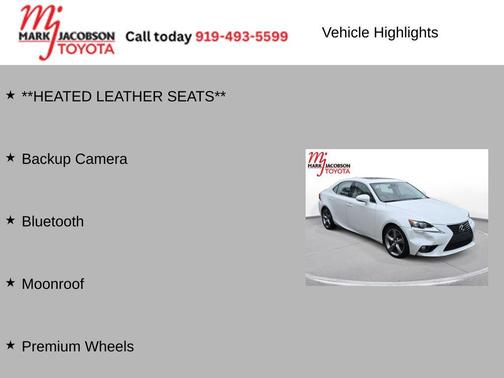 2014 Lexus IS 350 Base