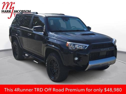 Midnight Black Metallic 2023 Toyota 4Runner TRD Off Road Premium
