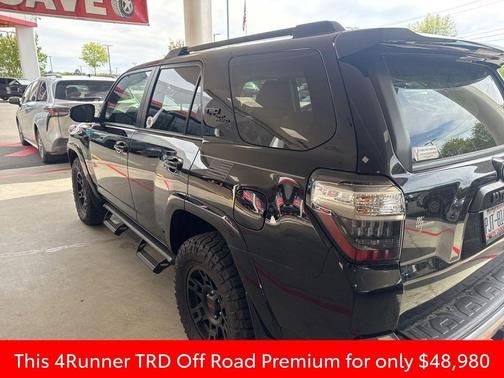 Midnight Black Metallic 2023 Toyota 4Runner TRD Off Road Premium