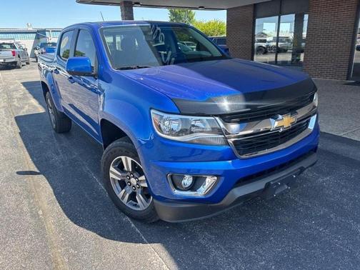 Blue 2018 Chevrolet Colorado LT