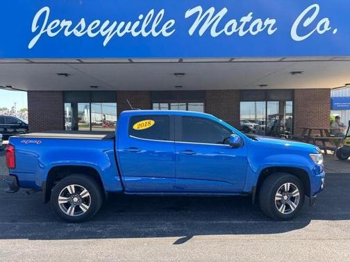 Blue 2018 Chevrolet Colorado LT