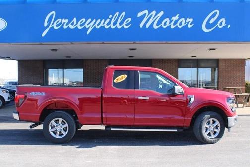 Red 2024 Ford F-150 XLT