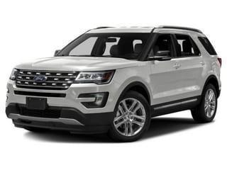 Blue 2017 Ford Explorer XLT