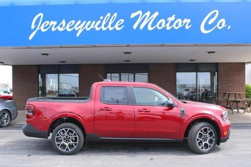 Ruby Red Metallic Tinted Clearcoat 2026 Ford Maverick Lariat