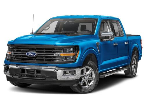 Blue 2025 Ford F-150 XLT
