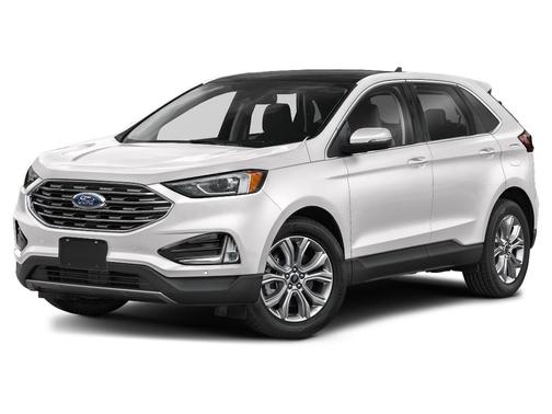 White 2023 Ford Edge Titanium
