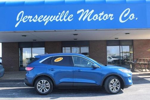 Blue 2022 Ford Escape SEL