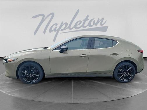 Zircon Sand Metallic 2024 Mazda Mazda3 2.5 Turbo AWD
