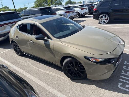 Zircon Sand Metallic 2024 Mazda Mazda3 2.5 Turbo AWD