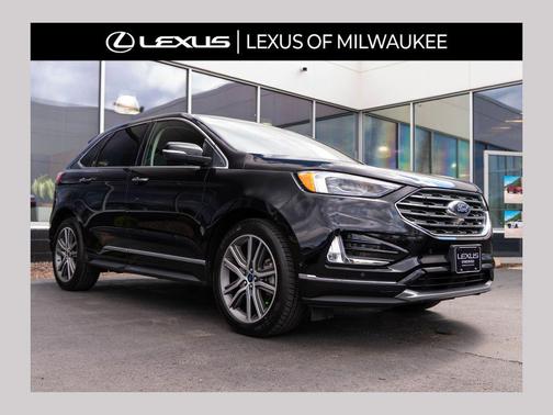 Agate Black Metallic 2019 Ford Edge Titanium