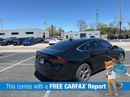 Crystal Black Pearl 2024 Honda Accord Hybrid EX-L