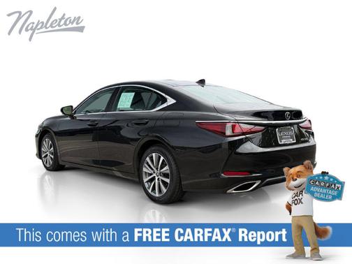 Obsidian Black 2020 Lexus ES 350 Base