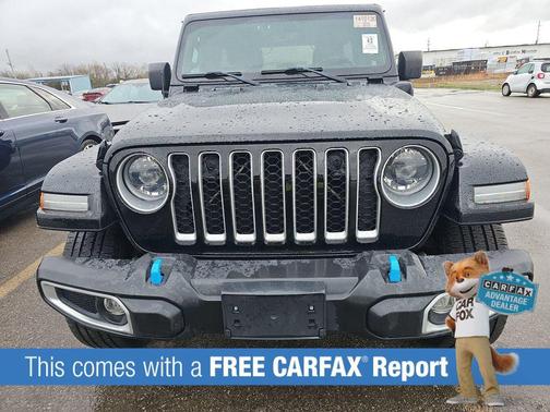 Black Clearcoat 2023 Jeep Wrangler 4xe Sahara
