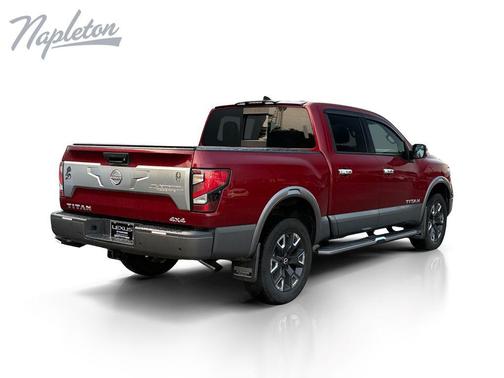 Cardinal Red Metallic 2023 Nissan Titan Platinum Reserve