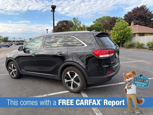 Ebony Black 2016 Kia Sorento EX