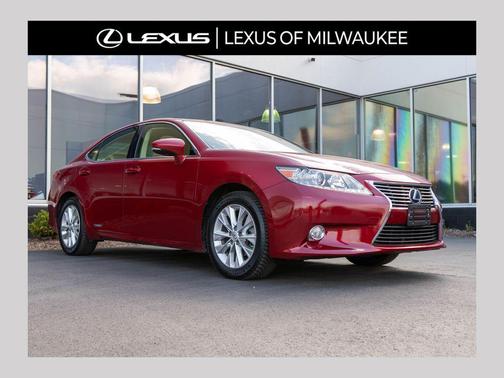 Red 2013 Lexus ES 300h Base