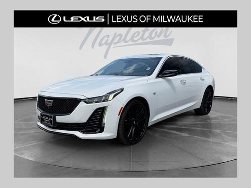 Summit White 2023 Cadillac CT5 Premium Luxury
