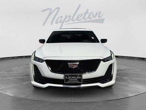 Summit White 2023 Cadillac CT5 Premium Luxury