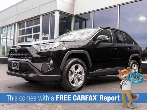 Midnight Black Metallic 2021 Toyota RAV4 XLE