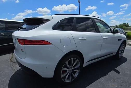 Polaris White 2017 Jaguar F-PACE S