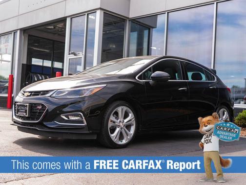 Black 2017 Chevrolet Cruze Premier
