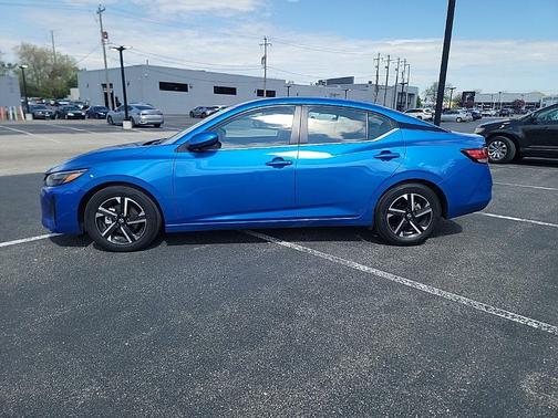 Electric Blue Metallic 2025 Nissan Sentra SV