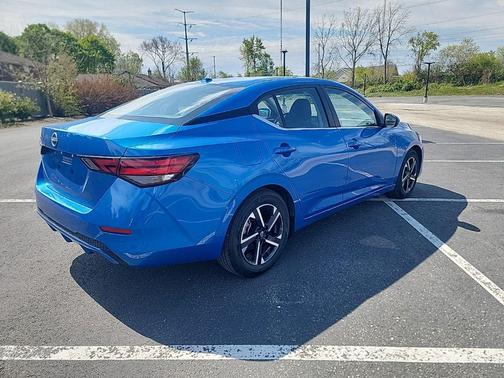 Electric Blue Metallic 2025 Nissan Sentra SV