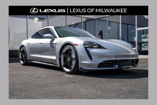 Volcano Grey Metallic 2020 Porsche Taycan Turbo