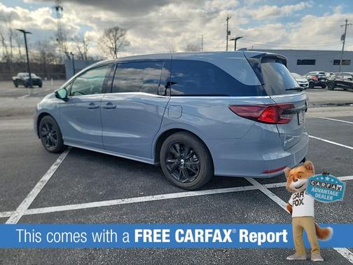 Sonic Gray Pearl 2024 Honda Odyssey Sport