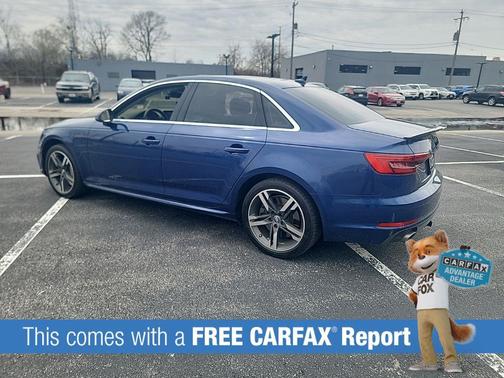 Blue Metallic 2017 Audi A4 2.0T Premium Plus