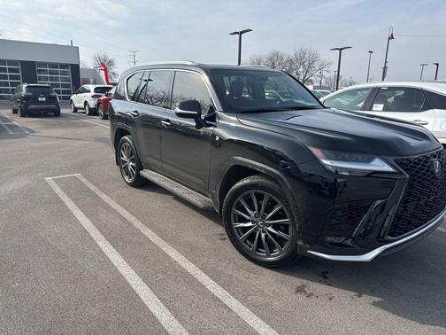 Black 2023 Lexus LX 600 F SPORT