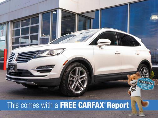 White Platinum Metallic Tri-Coat 2015 Lincoln MKC Base
