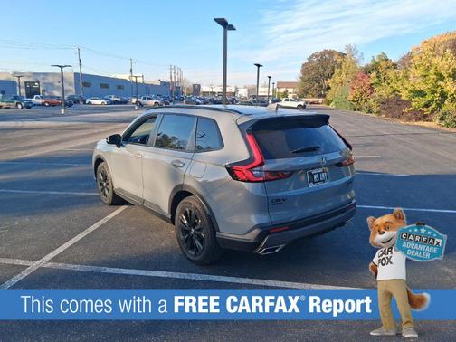 Gray 2026 Honda CR-V Hybrid Sport Touring AWD