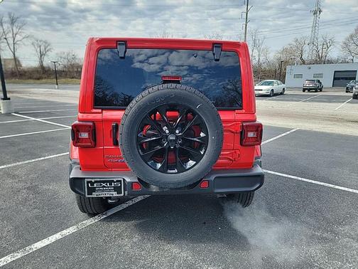Firecracker Red Clearcoat 2025 Jeep Wrangler 4xe Sahara