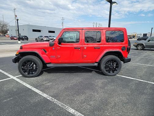 Firecracker Red Clearcoat 2025 Jeep Wrangler 4xe Sahara