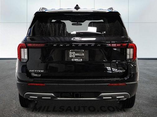 Agate Black Metallic 2026 Ford Explorer Active
