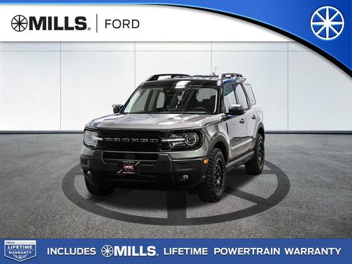 Carbonized Gray Metallic 2025 Ford Bronco Sport Outer Banks SUV