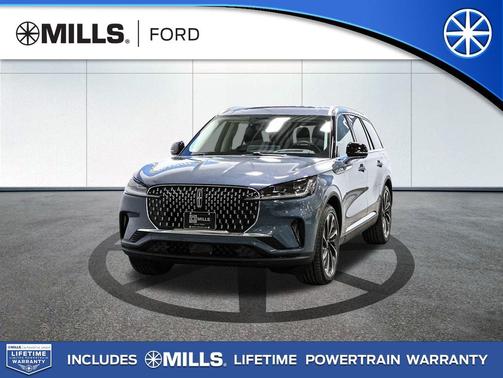 Whisper Blue Metallic Clearcoat 2026 Lincoln Aviator Reserve AWD SUV