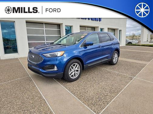 Atlas Blue Metallic 2024 Ford Edge SEL