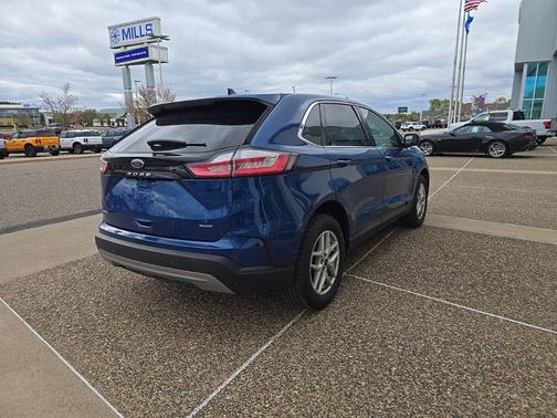 Atlas Blue Metallic 2024 Ford Edge SEL