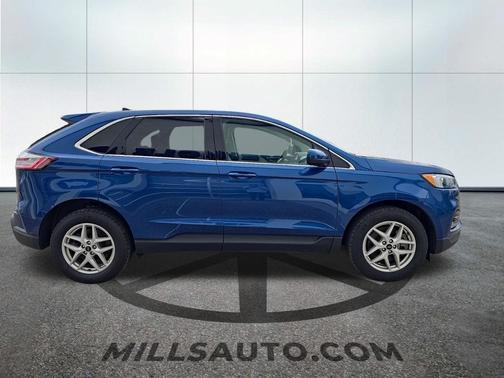 Atlas Blue Metallic 2024 Ford Edge SEL