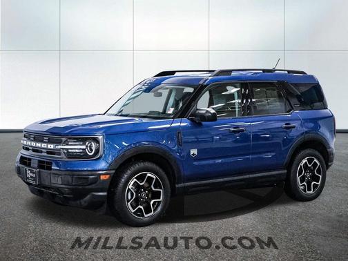 Atlas Blue Metallic 2023 Ford Bronco Sport Big Bend