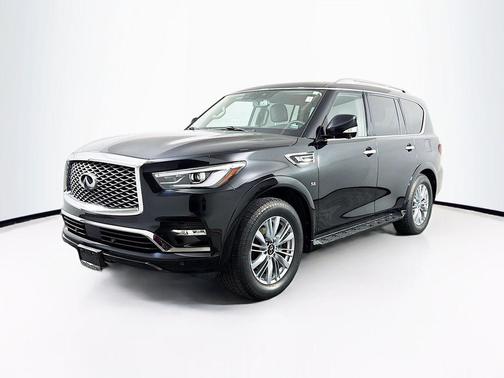 Black Obsidian 2019 INFINITI QX80 Luxe