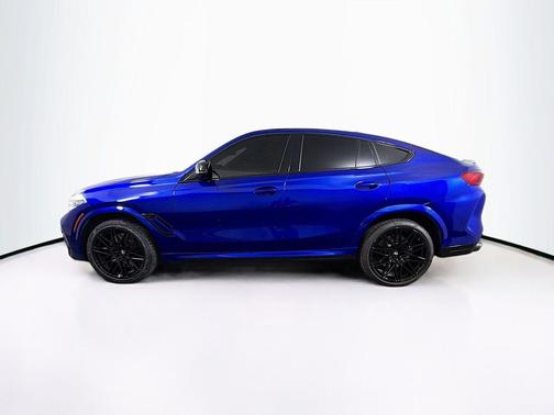 Marina Bay Blue Metallic 2021 BMW X6 M Base