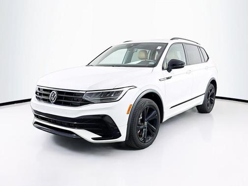Opal White 2024 Volkswagen Tiguan 2.0T SE R-Line Black 4MOTION