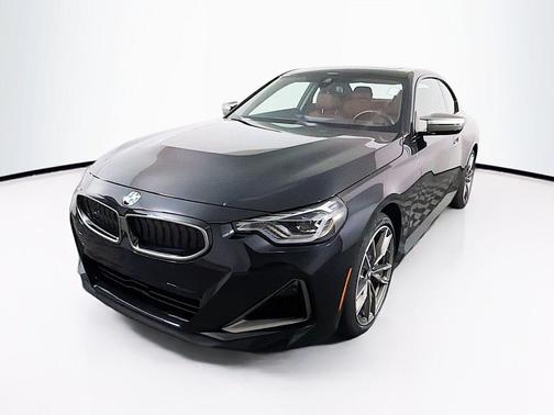 Black Sapphire Metallic 2024 BMW M240 i xDrive