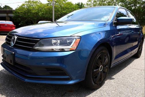 Silk Blue Metallic 2017 Volkswagen Jetta 1.4T SE